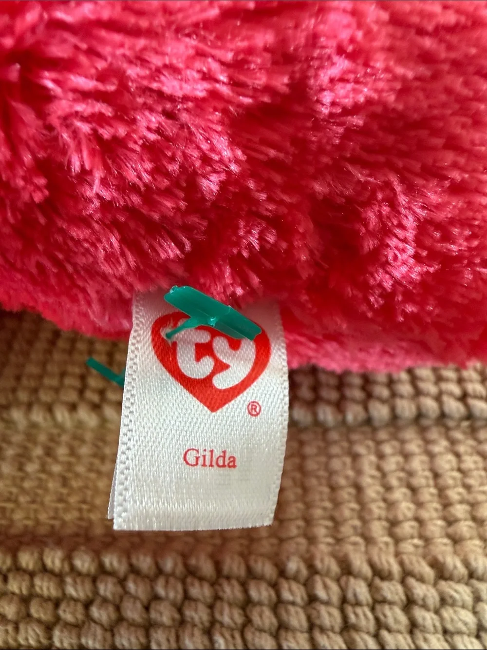 Ty Beanie Boos Gilda Pink Flamingo Plush Set of 2 Large & Small